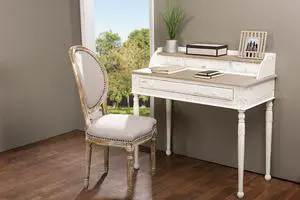 Baxton Studio Anjou Traditional French Accent Writing Desk Baxton Studio Anjou Traditional French Accent Writing Desk