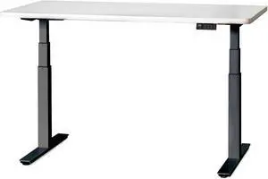 QualGear Smart Standing Desk - Mobile App Control, Black