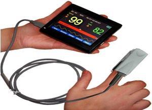 PM60A Veterinary Use Pulse Rate, SPO2 Pulse Oximeter Monitor With Software For Animal Examination