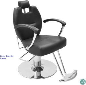 Set of 2 HERMAN Salon Styling Chair Black Stylish All purpose chair for Salon, Barber Shop, Spa