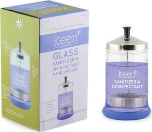 (Pack of 2) Barbicide Sanitizer Disinfecting Jar 21 Fl oz for Beauty Salons, Barbers, Manicurist