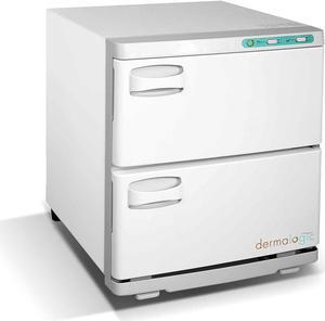 DERMALOGIC Towel Warmer Double Cabinet with Automatic Temperature Control Perfect for Massage Spa Center, Barber Shop, Beauty & Nail Salon