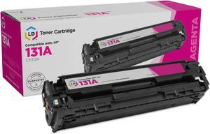 LD Products Remanufactured Toner Cartridge Replacement for HP 131A CF213A (Magenta)