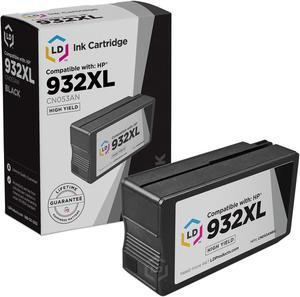 LD Products Compatible Ink Cartridge Replacement for HP 932XL CN053AN High Yield (Black)