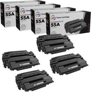 LD Products Compatible Replacements for HP 55A 55X CE255A CE255X Toner Cartridge