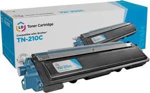 LD Products Compatible Toner Cartridge Replacement for Brother TN210C (Cyan)