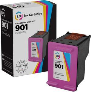LD Products Remanufactured Ink Cartridge Replacement for HP 901 CC656AN (Color)