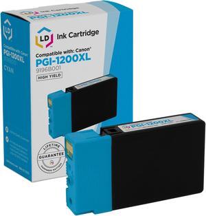 LD Products Compatible Ink Cartridge Replacement for Canon PGI-1200XL 9196B001 High Yield (Cyan)