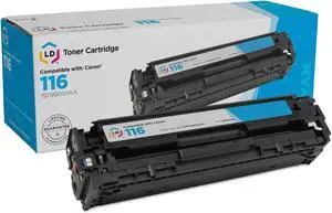 LD Products Remanufactured Toner Cartridge Replacement for Canon 116 1979B001AA (Cyan)
