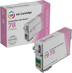 LD Products Remanufactured Ink Cartridge Replacement for Epson 78 T078620 (Light Magenta)