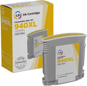 LD Products Remanufactured Ink Cartridge Replacement for HP 940XL C4909AN High Yield (Yellow) Compatible with 8000 Enterprise OfficeJet Pro 8000 8000 Wireless 8500 Premier Pro