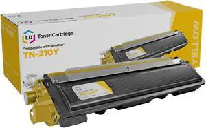 LD Products Compatible Toner Cartridge Replacement for Brother TN210Y (Yellow)
