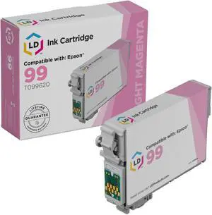 LD Products Ink Cartridge Replacement for Epson 99 T099620 (Light Magenta) LD Products Ink Cartridge Replacement for Epson 99 T099620 (Light Magenta)
