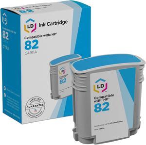 LD Products Remanufactured Ink Cartridge Replacement for HP 82 C4911A (Cyan) LD Products Remanufactured Ink Cartridge Replacement for HP 82 C4911A (Cyan)