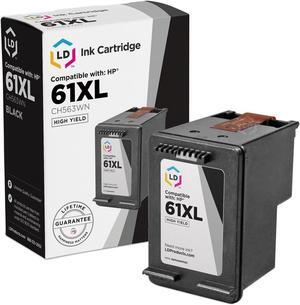 LD Products Compatible Ink Cartridge Replacement for HP 61XL CH563WN High Yield (Black)