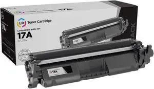 LD Products Compatible Toner Cartridge Replacement for HP 17A CF217A (Black)