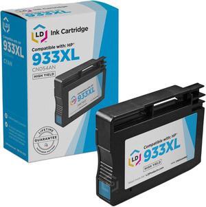 LD Products Compatible Ink Cartridge Replacement for HP 933XL CN054AN High Yield (Cyan)