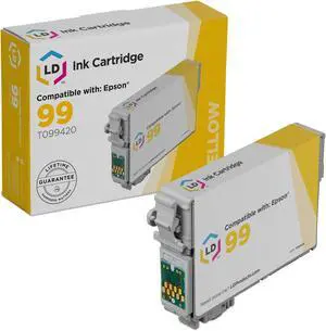 LD Products Ink Cartridge Replacement for Epson 99 T099420 (Yellow)