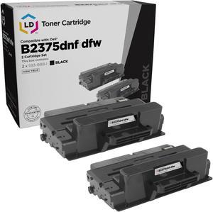 LD Compatible Dell 593-BBBJ 2PK Black Toner Cartridges for B2375dfw/B2375dnf