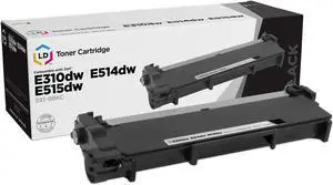 LD Products Compatible Toner Cartridge Replacement for Dell 593-BBKC CVXGF (Single Black)