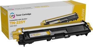 LD Compatible Brother TN225 HY Yellow Toner Cartridge  DCP, HL, and MFC Printers