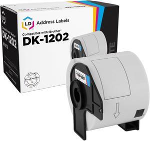 LD Products Compatible Shipping Label Roll Replacement for Brother DK-1202 (White, 300-Pack)