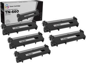 LD Products Compatible Toner Cartridge Replacement for Brother TN660 TN-660 TN 660 TN630 High Yield