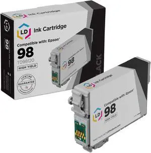 LD Products Ink Cartridge Replacement for Epson 98 T098120 (Black)
