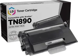 LD Products Compatible Toner Cartridge Replacement for Brother TN890 Ultra High Yield (Black)