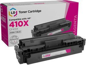 LD Products Compatible Toner Cartridge Replacement for HP 410X CF413X High Yield (Magenta)