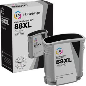 LD Products Remanufactured Ink Cartridge Replacement for HP 88XL C9396AN High Yield (Black) Compatible with OfficeJet Pro L7680 L7780 L7650 L7750 K5400dn L7681 L7500 K8600 L7480 L7600 L7700 and more