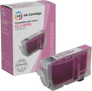 LD Compatible Ink Cartridge Replacement for Canon CLI8PM 0625B002 (Photo Magenta) Compatible w PIXMA iP4200 iP5200 iP5200R iP6600D MP500 MP800 MP800R MP830 MP950 MP600 MP810 iP4300 MP960 MP530 iP6700D