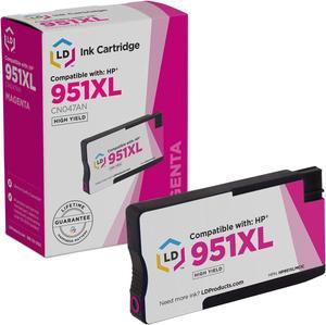 LD Products Compatible Ink Cartridge Replacement for HP 950XL CN047AN High Yield (Magenta)