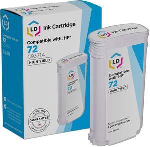 LD Products Replacement for HP 72 Ink Cartridge C9371A High Yield (Cyan, Single-Pack) DesignJet T1100, T1120, T1200, T610, T620, T770, SD Pro MFP, T1100ps, T1120 SD-MFP, T1120ps, T1300, T2300, T2300ps LD Products Replacement for HP 72 Ink Cartridge C9371A High Yield (Cyan, Single-Pack) DesignJet T1100, T1120, T1200, T610, T620, T770, SD Pro MFP, T1100ps, T1120 SD-MFP, T1120ps, T1300, T2300, T2300ps
