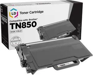 LD Products Compatible Toner Cartridge Replacement for Brother TN850 TN 850 TN-850 High Yield (Black, 1-Pack)