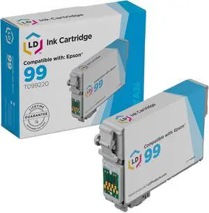LD Products Ink Cartridge Replacement for Epson 99 T099220 (Cyan)