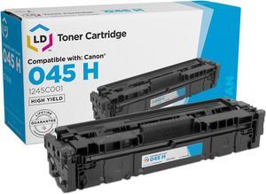 LD Products Compatible Toner Cartridge Replacement for Canon 045H 1245C001 High Yield (Cyan)
