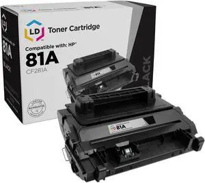 LD Products Compatible HP 81A CF281A Toner Cartridge Replacement