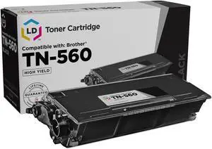 LD Products Compatible Toner Cartridge Replacement for Brother TN-560 High Yield (Black)
