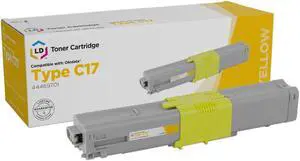 LD © Okidata Compatible 44469701 (Type C17) Yellow Laser Toner Cartridge