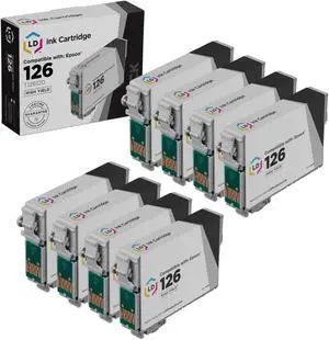 LD Products Replacement for Epson 126 Ink Cartridges T126120 T126 High Yield (Black, 3-Pack) for use in Workforce 435 520 635 645 WF-3520 WF-3530 WF-3540 WF-7010 WF-7510 LD Products Replacement for Epson 126 Ink Cartridges T126120 T126 High Yield (Black, 3-Pack) for use in Workforce 435 520 635 645 WF-3520 WF-3530 WF-3540 WF-7010 WF-7510