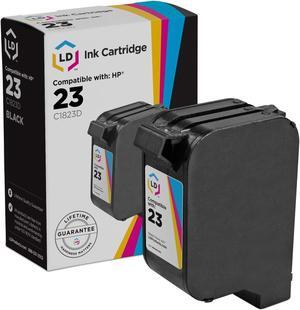 LD Products Replacement for HP 23 Color Ink Cartridge C1823D (Tri-Color, Single Pack)