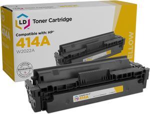 LD Products Compatible Toner Cartridge Replacement for HP 414A W2022A (Yellow)