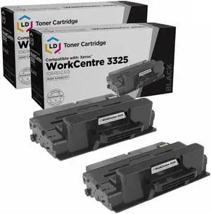 LD Products Compatible Toner Cartridge Replacement for Xerox WorkCentre 3325 106R2313 High Yield (Black, 2-Pack)