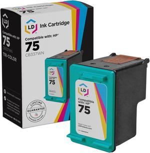 LD Products Remanufactured Ink Cartridge Replacement for HP 75 CB337WN (Color)