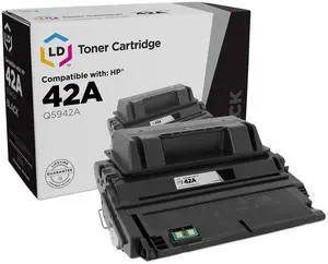 LD Remanufactured Replacement Laser Toner Cartridge for HP Q5942A (42A) Black for the LaserJet 4250tn, 4250, 4350dtn, 4350n, 4240n, 4250dtnsl, 4350, 4350dtnsl, 4240, 4250dtn, 4350tn, 4250n Printers LD Remanufactured Replacement Laser Toner Cartridge for HP Q5942A (42A) Black for the LaserJet 4250tn, 4250, 4350dtn, 4350n, 4240n, 4250dtnsl, 4350, 4350dtnsl, 4240, 4250dtn, 4350tn, 4250n Printers