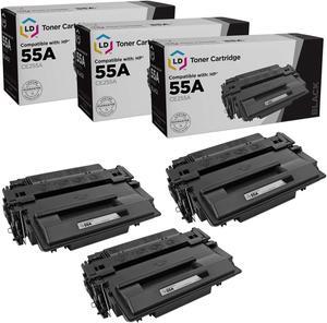 LD Products Compatible Replacement for HP 55A 55X CE255A CE255X Toner Cartridge