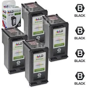 LD © Remanufactured Replacement Ink Cartridges for Hewlett Packard C8767WN (HP 96) High-Yield Black (4 Pack) LD © Remanufactured Replacement Ink Cartridges for Hewlett Packard C8767WN (HP 96) High-Yield Black (4 Pack)