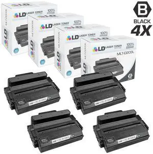 LD © Compatible Samsung MLT-D203L Set of 4 High Yield Black Laser Toner Cartridges for ProXpress, and SL Printers: ProXpress- M3320ND, M3370FD | SL- M3820DW, M3870FW, M4020ND, M4070FR LD © Compatible Samsung MLT-D203L Set of 4 High Yield Black Laser Toner Cartridges for ProXpress, and SL Printers: ProXpress- M3320ND, M3370FD | SL- M3820DW, M3870FW, M4020ND, M4070FR