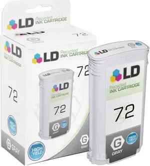 LD © Remanufactured Replacement for Hewlett Packard C9374A (HP 72) HY Gray Ink Cartridge for HP DesignJet T1100, T1100ps, T1120, T1120 SD-MFP, T1120ps, T1200, and More